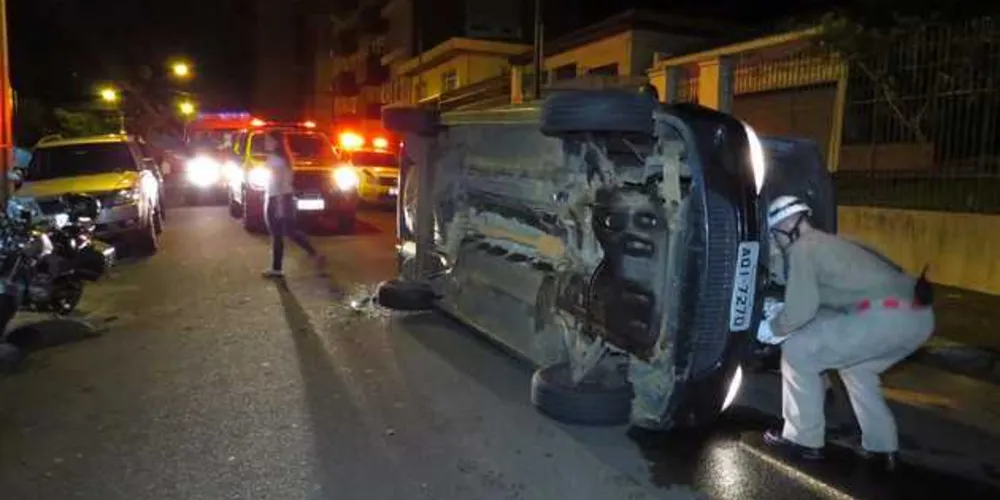 Acidente aconteceu na região central