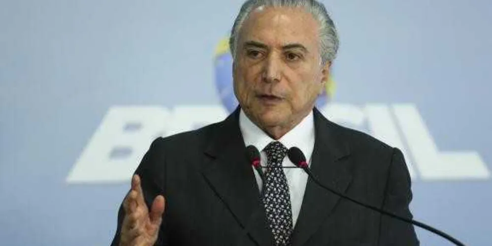 O presidente Michel Temer fala sobre ações de seus sete meses de seu governo