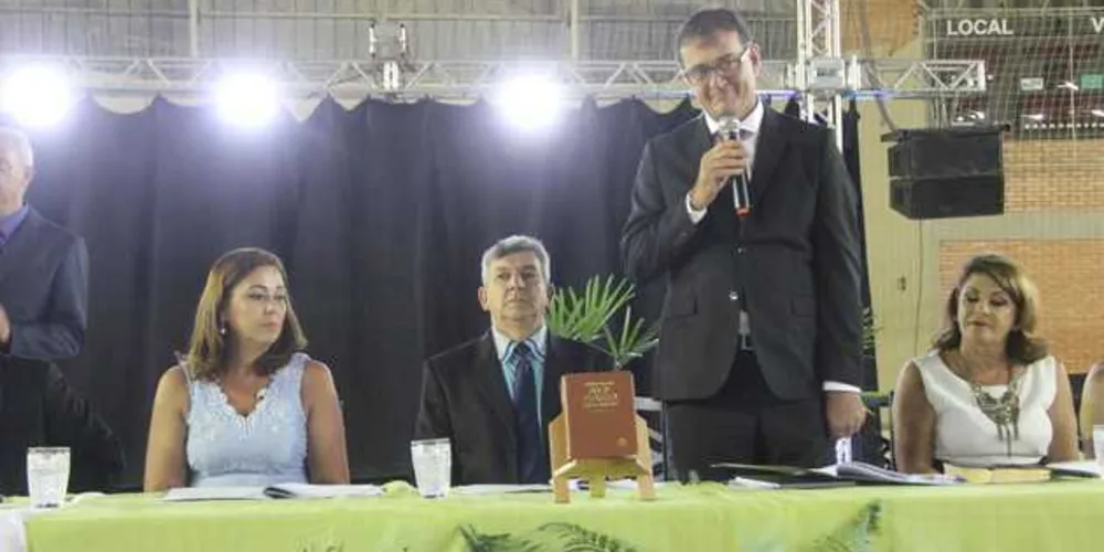 Solenidade aconteceu no Ginásio de Esportes Quirão