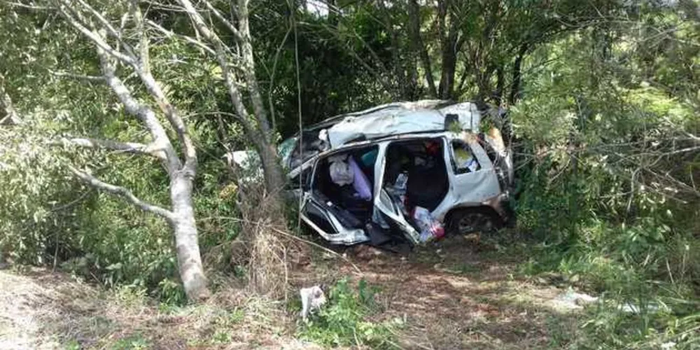 Imagem ilustrativa da imagem Acidente deixa mãe e filha em estado grave na BR-376