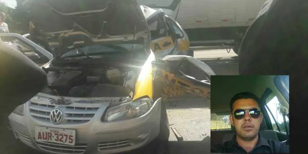 Acidente vitimou instrutor de auto escola em Imbaú