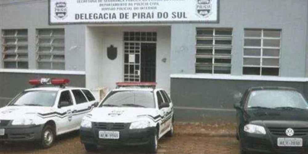Suspeito foi encaminhado para a Delegacia de Polícia Civil