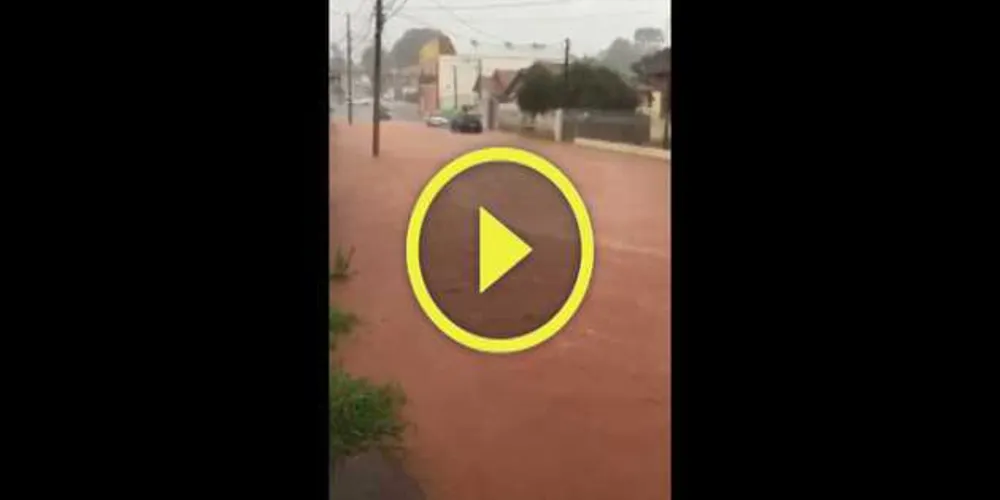 Esse é o segundo alagamento na região em menos de 72 horas
