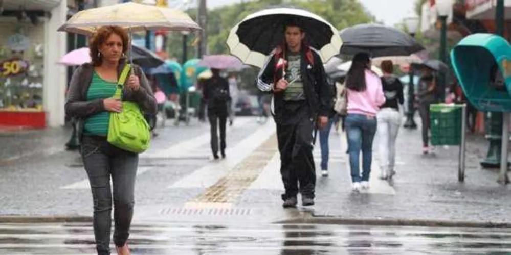 Região deve contar com pancadas de chuvas intercaladas com temperaturas elevadas