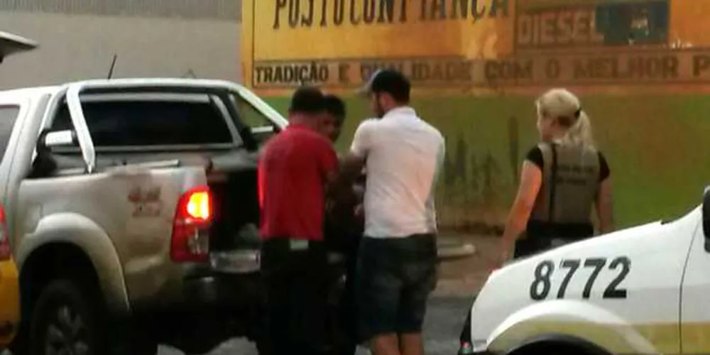 Polícia Civil prendeu três suspeitos durante a ocorrência
