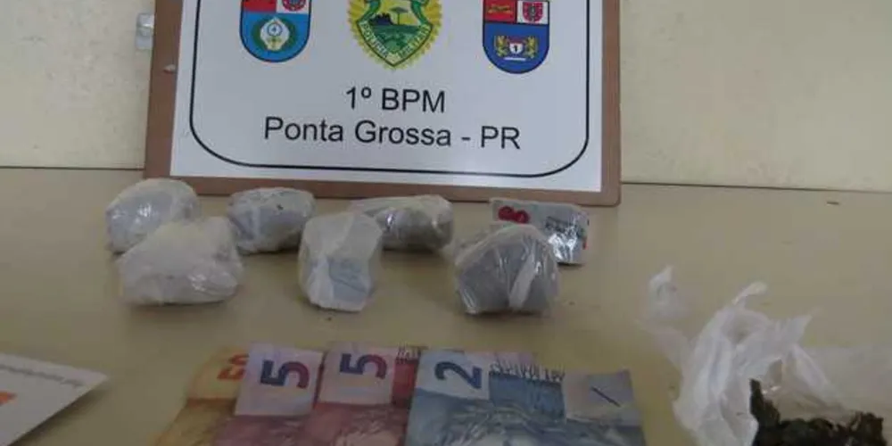 Imagem ilustrativa da imagem PM prende suspeito com 165 gramas de maconha em PG