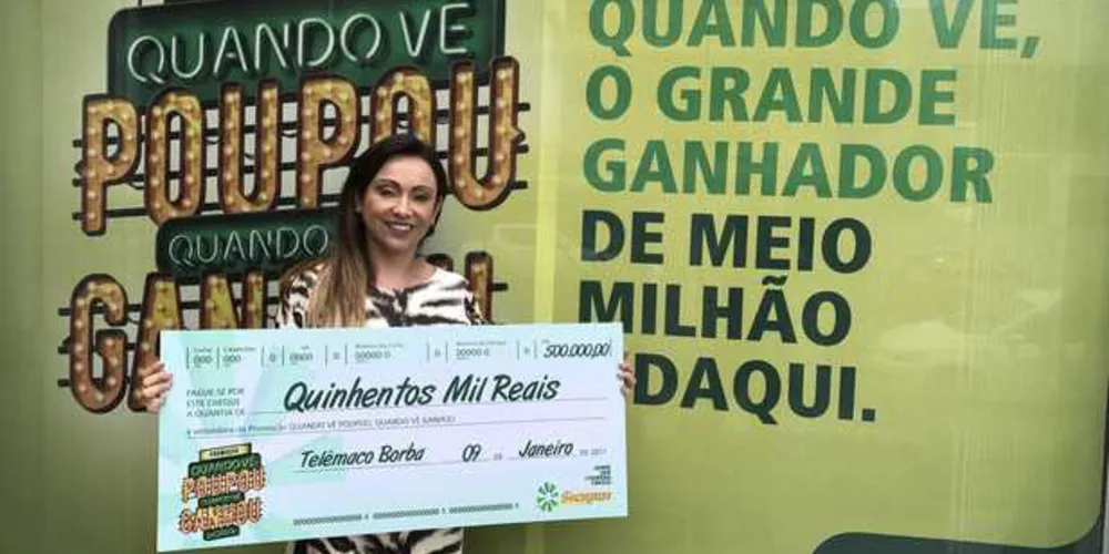 Imagem ilustrativa da imagem Moradora da região ganha  R$ 500 mil em promoção do Sicredi