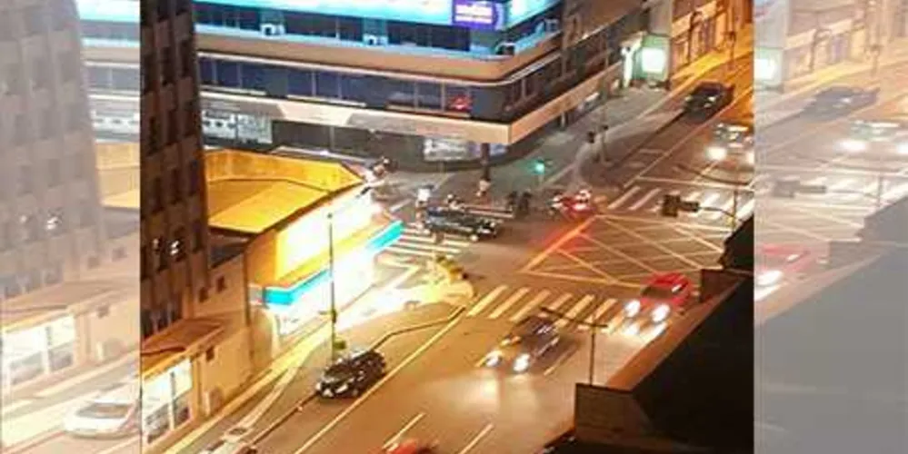Rapaz foi atropelado na Rua Paula Xavier