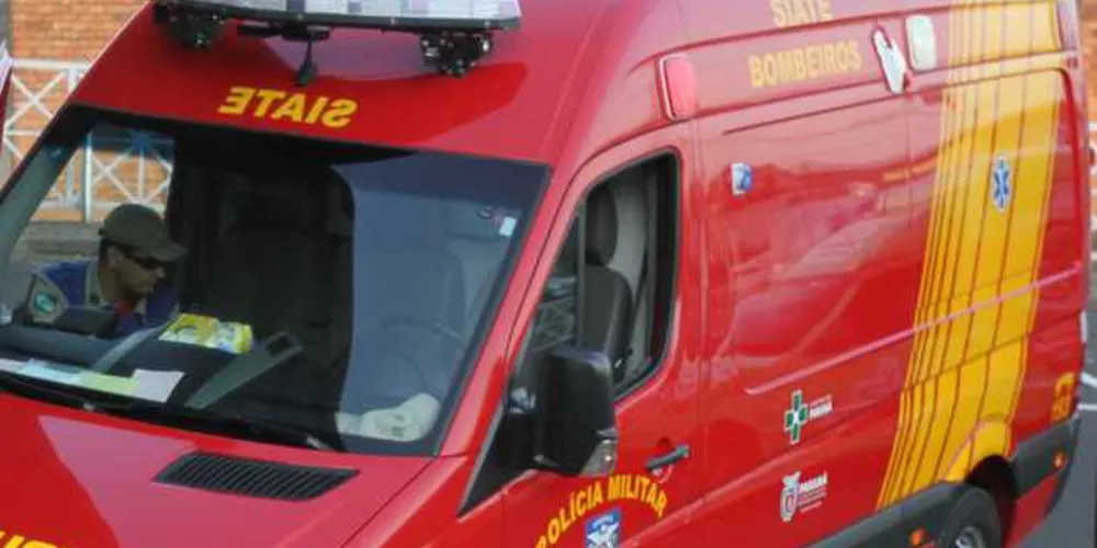 Corpo de Bombeiros foi acionado para atender a vítima