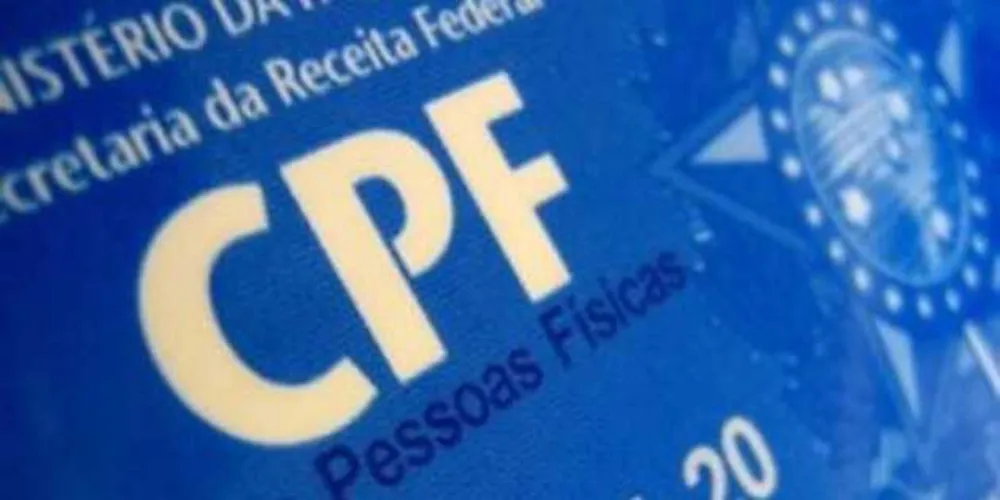 CPF pode ser atualizado a partir de amanhã