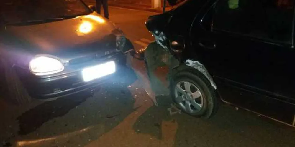 Acidente não deixou feridos em Uvaranas