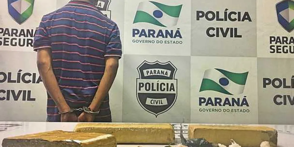 Imagem ilustrativa da imagem Polícia prende suspeito de tráfico em PG