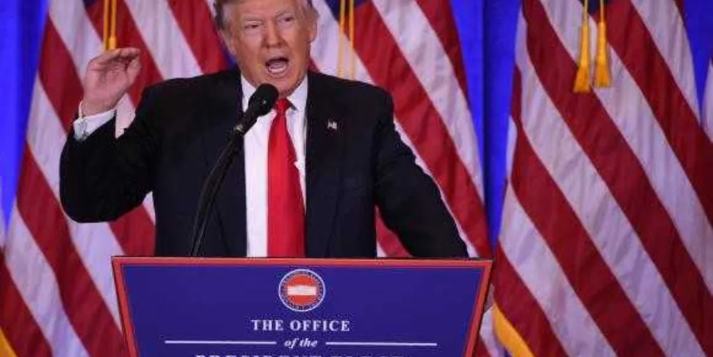 Imagem ilustrativa da imagem Donald Trump toma posse como 45º presidente dos EUA