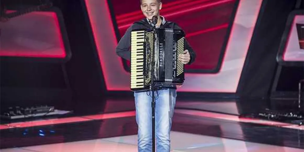Imagem ilustrativa da imagem Paranaense dá show no terceiro dia de audições do The Voice Kids