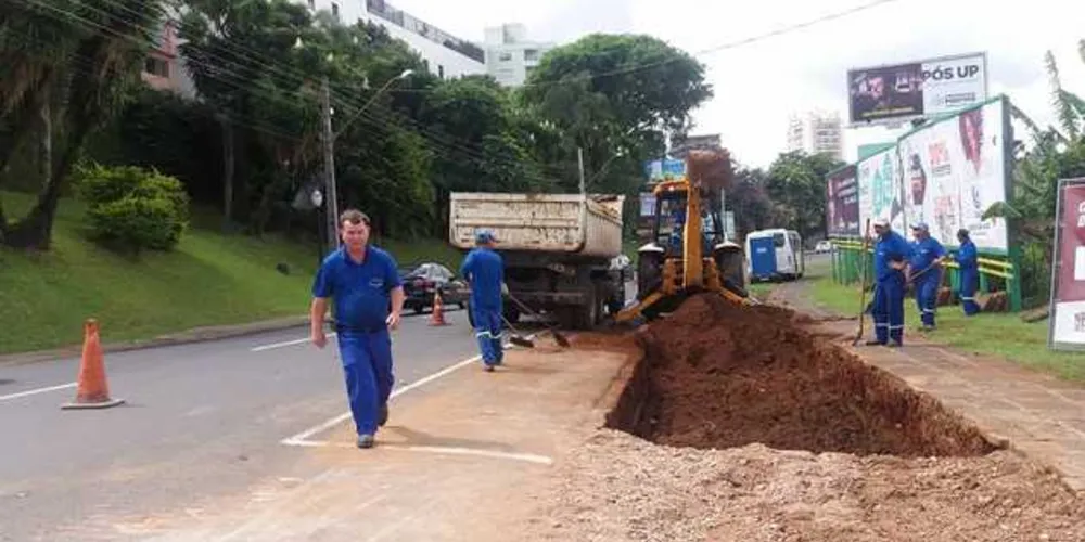 Obra deverá ficar pronta até o começo da próxima semana