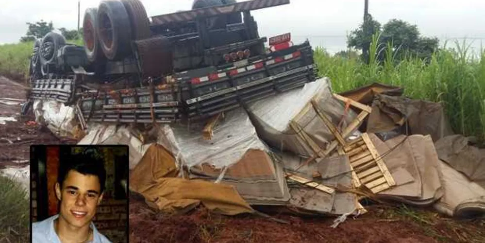Imagem ilustrativa da imagem Caminhoneiro de Imbituva morre em acidente em SP