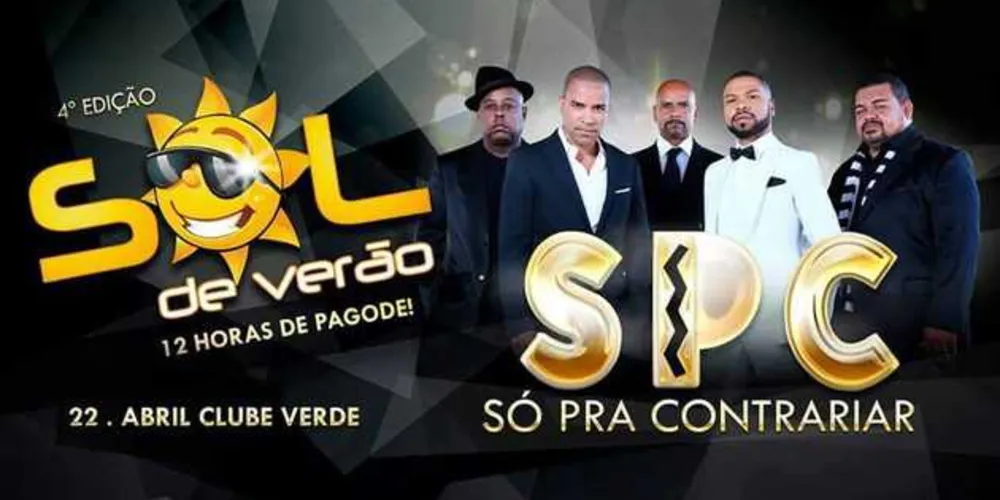 Imagem ilustrativa da imagem PG recebe grupo 'Só Pra Contrariar' em abril