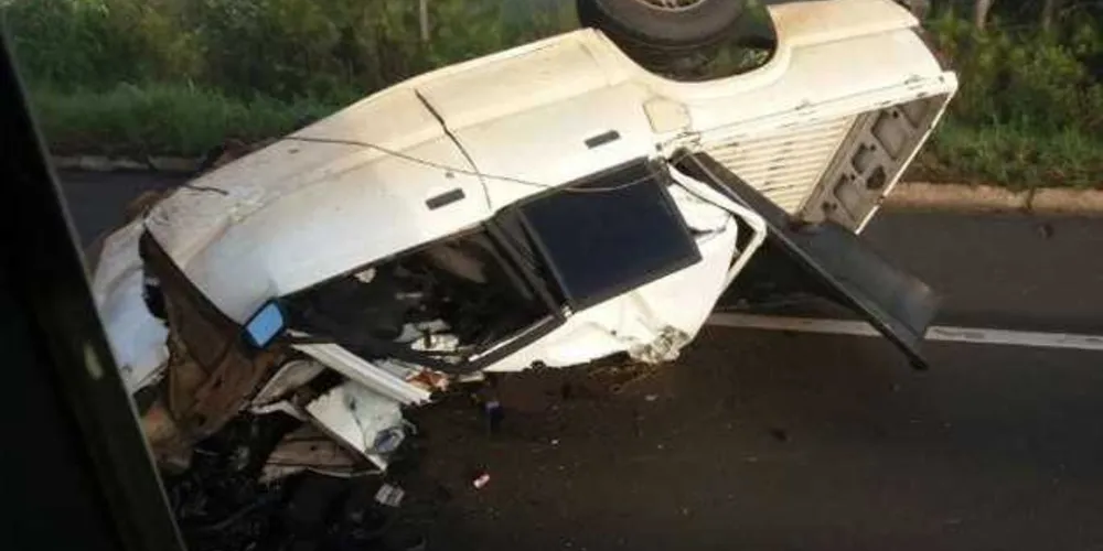 Acidente aconteceu na manhã desta quinta-feira, em Santa Catarina