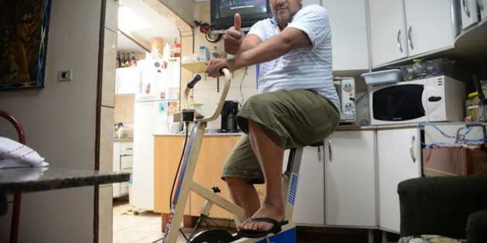 Gerson Barbalho Benedito, 51 anos, recebeu um novo coração no mês de julho