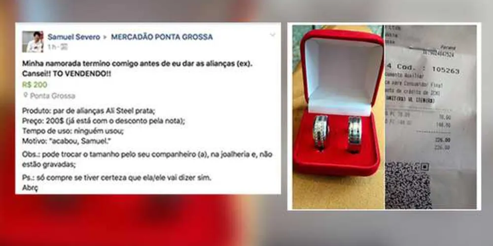 Anúncio fez sucesso e teve gente até barganhando