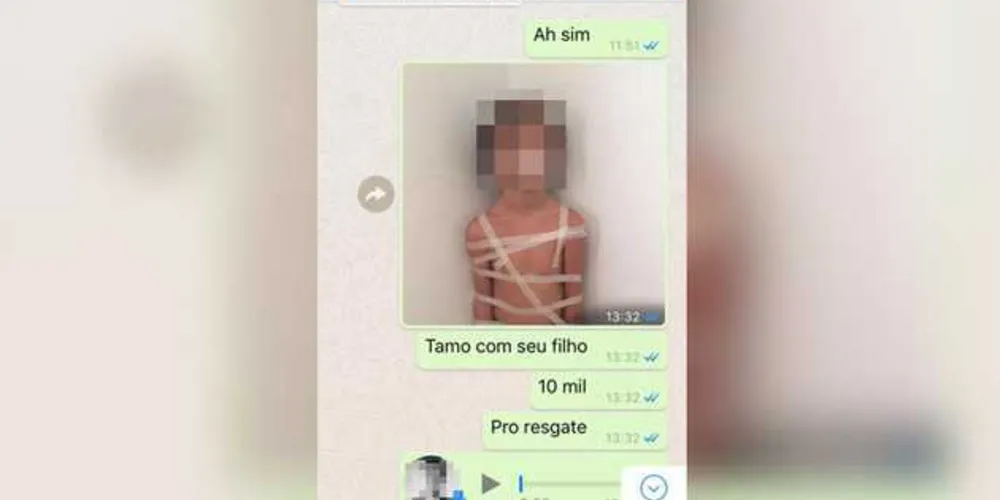 Imagem ilustrativa da imagem Irmãos simulam sequestro e post viraliza na web