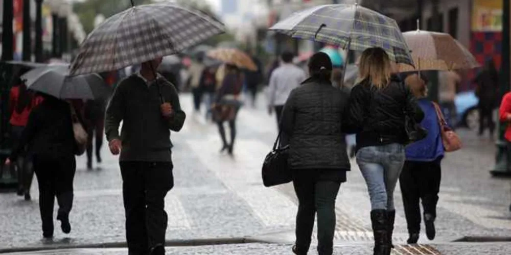Previsão é de que a chuva continue até sexta-feira