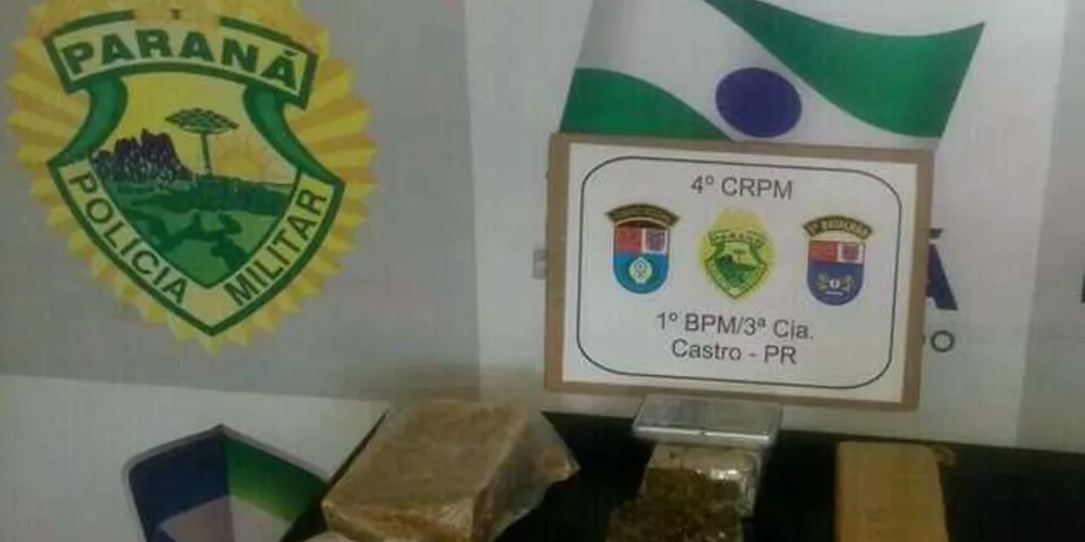 Apreensões aconteceram em Castro e Jaguariaíva