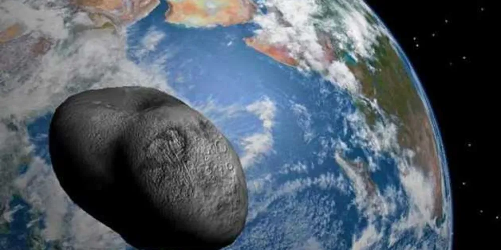 Imagem ilustrativa da imagem Asteroide passa ‘raspando’ atmosfera da Terra