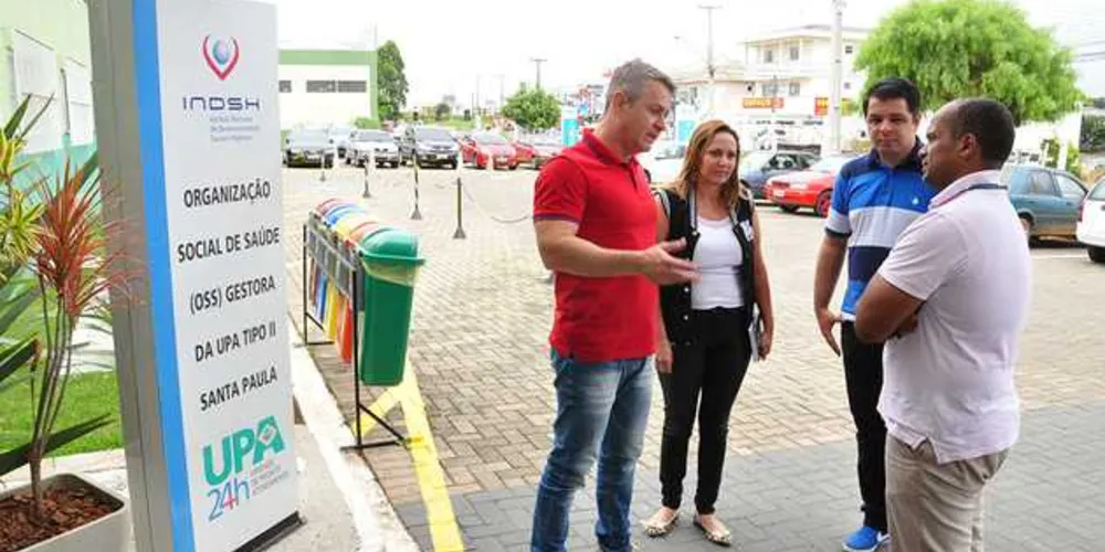 Imagem ilustrativa da imagem UPA recebe representantes de saúde de Telêmaco