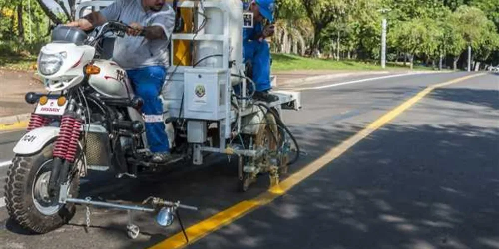 Imagem ilustrativa da imagem Prefeitura de Telêmaco reforça sinalização