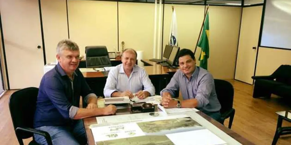 Sandro e Juca estiveram na SEDU no começo dessa semana