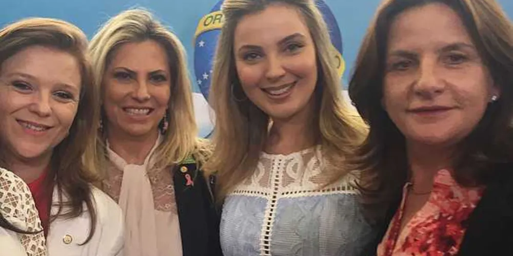 Imagem ilustrativa da imagem Cida Borghetti se reúne com Marcela Temer em Brasília