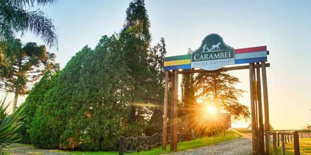Parque Histórico é opção para quem vai ficar na região durante o Carnaval