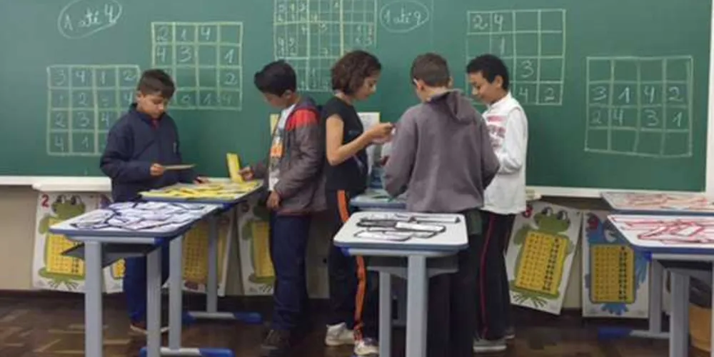Imagem ilustrativa da imagem Professora utiliza Sudoku nas aulas de Matemática