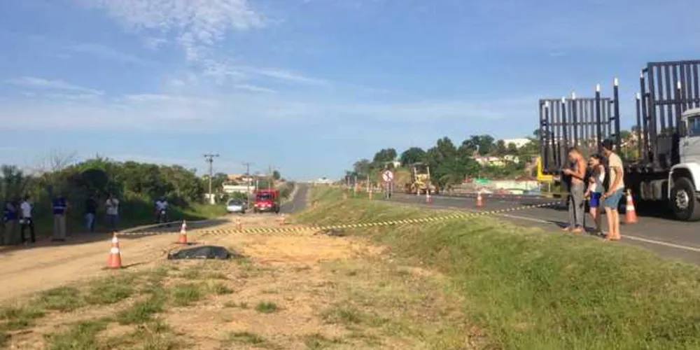 Acidente em Palmeira causou morte na madrugada desta sexta-feira