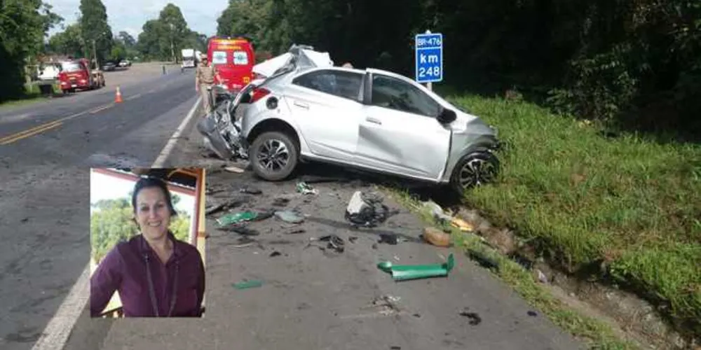 Acidente causou a morte de uma moradora de Palmeira