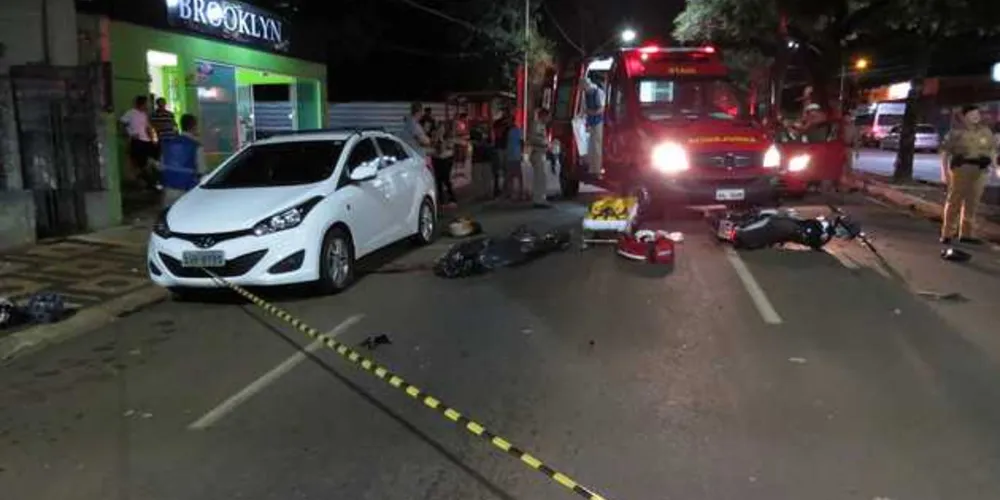 Kennedy morreu ainda no local do acidente a equipe do Samu que prestou socorro ao rapaz era formada pelo pai do jovem