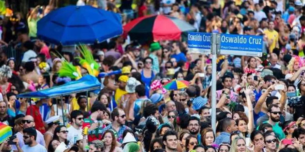 Imagem ilustrativa da imagem Número de turistas triplica no carnaval de SP