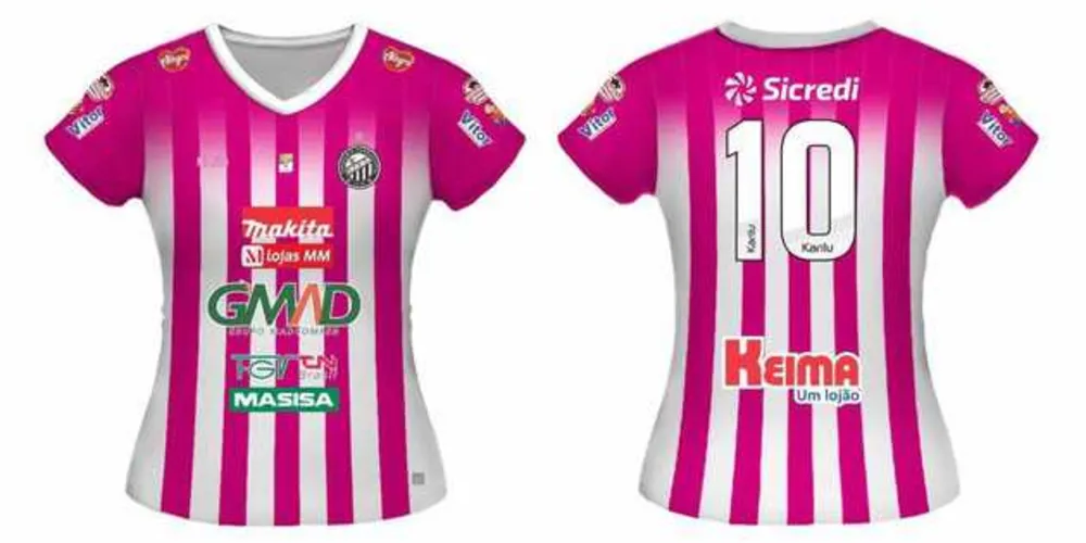 Nova camisa deve ficar pronta junto com os uniformes oficiais da temporada