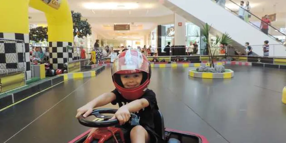 Imagem ilustrativa da imagem Shopping Palladium de PG recebe o 'CrazyCart'