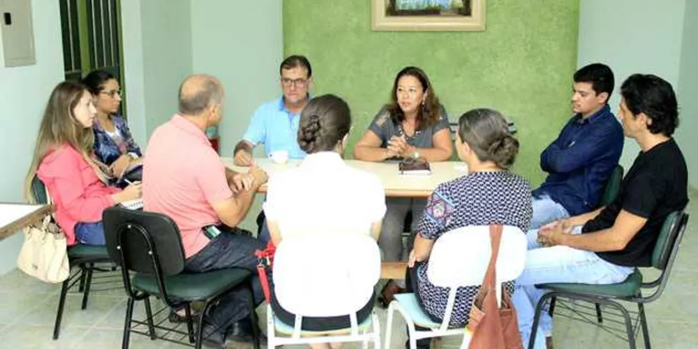 Encontro trata de coleta seletiva em Tibagi / Imagem: Assessoria da Prefeitura de Tibagi