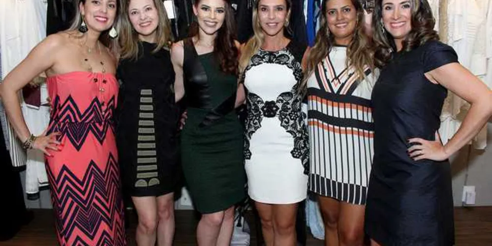 Juliana Ribeiro, Celia Lima, Juliana Mendes, Isabela Alessi, Egle Biersteker e Luciana Guerra