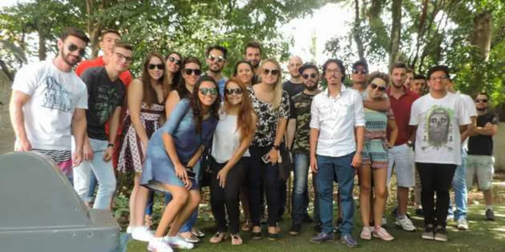 Alunos da Faculdades PG realizam visita em São Paulo / Imagem: Assessoria Faculdades PG