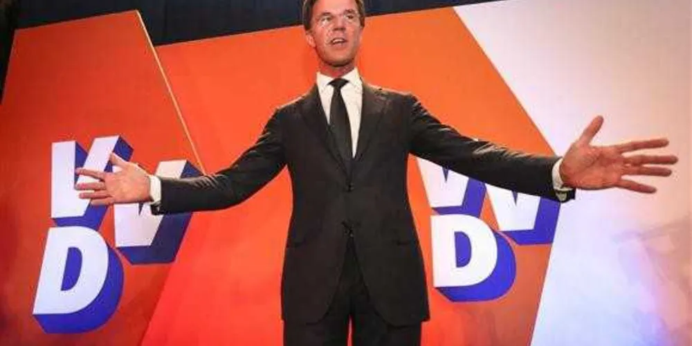 Mark Rutte conseguiu 33 assentos no parlamento/ Foto: Jerry Lampen