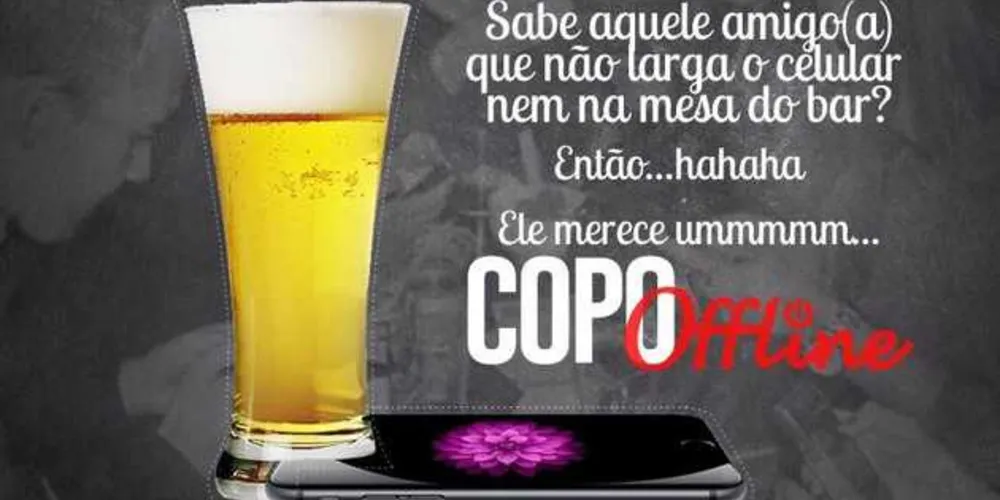 Imagem ilustrativa da imagem Bar de PG inova e aposta em copo ‘off-line’