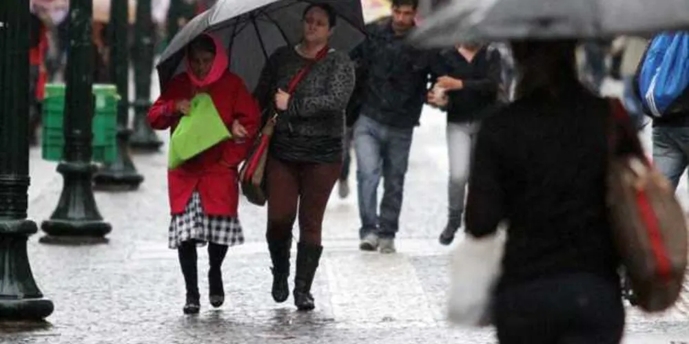 Chuva deverá ser uma constante nos próximos dias em PG e na região