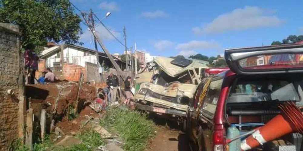 Vítima ficou em estado grave após a colisão