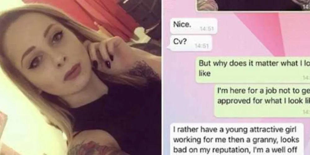 Garota recebeu mensagem de um suposto advogado pedindo 'nudes' /Foto: Reprodução/Redetv