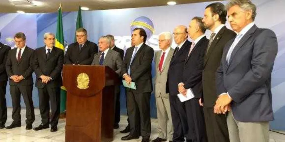 O presidente  Michel Temer fala sobre a alterações na proposta da reforma Previdência 
