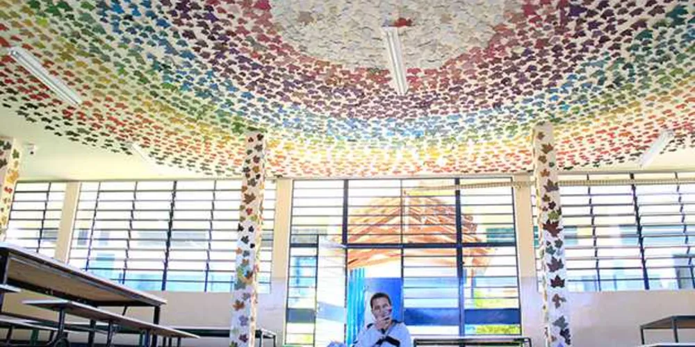 Imagem ilustrativa da imagem Colégio comemora chegada do Outono com exposição